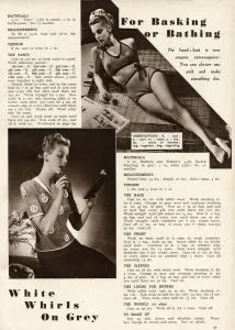 Sweater Prints: Knitting pattern 1943