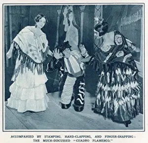 Princes Prints: La Rubia de Jerez, Mate y Maria de Albaicin and Mate El Sin Pies performing the Cuadro