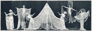 Scene Prints: Lace scene in Leap Year at the London Hippodrome