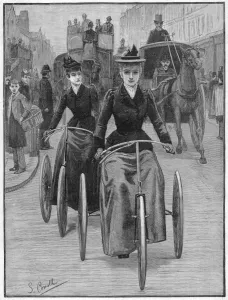 Cycle Prints: Ladies Cycling / 1892