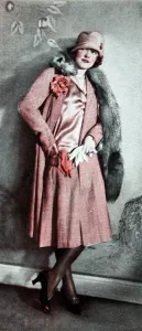 Featuring Prints: Ladies day suit, 1926