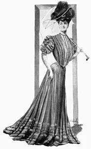 Frock Prints: Ladies fashion, June 1906