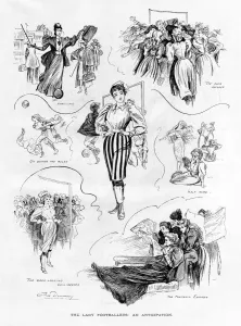 Rights Prints: Ladies Football, 1894