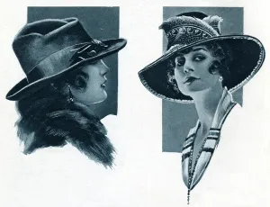 Brim Prints: Ladies hats 1919