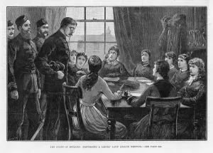 Evictions Prints: Ladies Land League