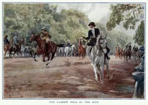 Galloping Prints: The Ladies Mile in The Row