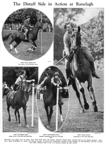2012 Prints: Ladies Mounted Sports at Ranelagh - Lady Alice Scott