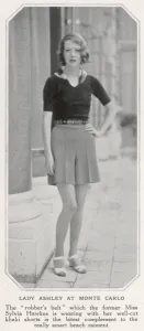Shorts Prints: Lady Ashley at Monte Carlo