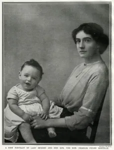 Mar17 Prints: Lady Brooke with baby Charles Fulke Greville