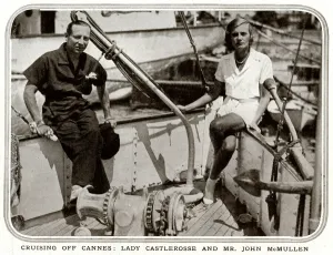 Shorts Prints: Lady Castlerosse in Cannes