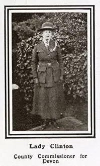 Commissioner Prints: Lady Clinton (1863-1953), county commissioner for Devon in the burgeoning Girl Guide