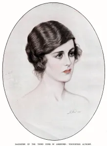 Eleanor Prints: Lady Cynthia Eleanor Beatrix Hamilton, October 1921