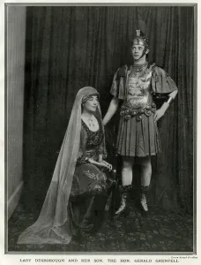 Mar17 Prints: Lady Desborough & Billy Grenfell - costume masque