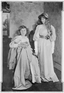 : Lady Diana Manners and the Hon. Irene Lawley