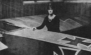 Moore Prints: Lady Drogheda & her aircraft exhibition