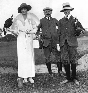 Falcon Prints: Lady Drogheda with Prince Henry of Pless