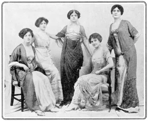 Christian A Prints: Lady Duff-Gordons beautiful mannequins