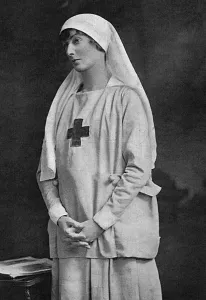Hospitals Prints: Lady Furness as a nurse, WW1