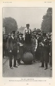 Unusual Prints: The Lady Globe-Trotter, Miss Florence