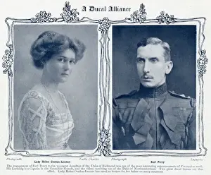 Richmond Prints: Lady Helen Gordon-Lennox & Earl Alan Percy engagement 1911