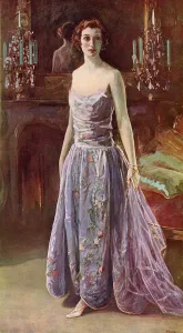 Dec18 Prints: Lady Lavery by Sir John Lavery
