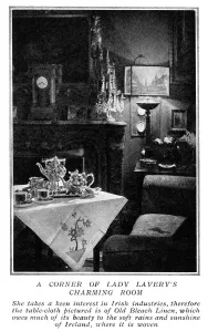 Interiors Prints: Lady Laverys sitting room