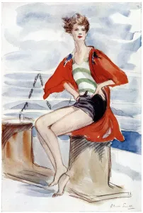 Travel Prints: Lady Lettice Lygon by Olive Snell
