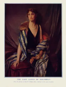 Pearls Prints: The Lady Lloyd of Dolobran by Glyn W. Philpot