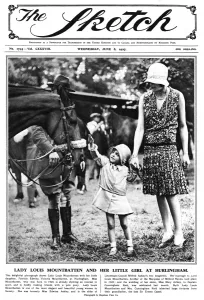 Ashley Prints: Lady Louis Mountbatten with Patricia