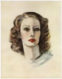 Snell Prints: Lady Marguerite Strickland by Olive Snell