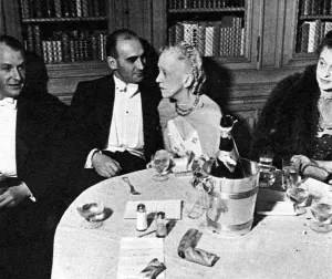 Talk Prints: Lady Mendl at her circus party at Versailles