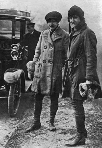 Drivers Prints: Lady Motorists, 1916