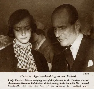 Opening Prints: Lady Patricia Moore and Samuel Courtauld
