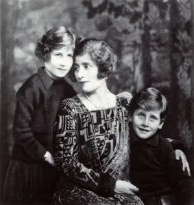 William Prints: Lady Rosemary Leveson-Gower with her children