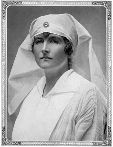 Nursing Prints: Lady Swettenham, an ambulance worker in France, WW1