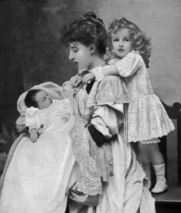 Owner Prints: Lady Webster and her children