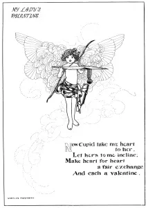 Delivering Prints: My Ladys Valentine by Charles Robinson