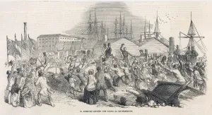 Patriot Prints: Lajos Kossuth / 1851 Visit