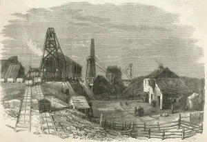 1866 Prints: Lancashire Colliery