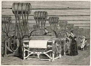 1844 Prints: Lancashire cotton industry 1844