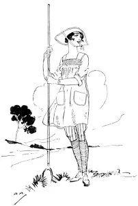 Fields Prints: A land girl by Helen McKie