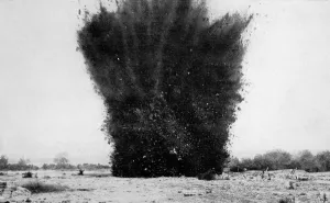 13th Prints: Land-mine explosion