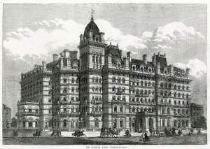 Exterior Prints: Langham Hotel, London 1865