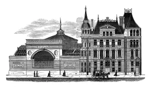 Regent Prints: Langham Skating Rink, London, 1876