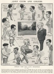 Golfers Prints: Langley Park Golf Club, Beckenham