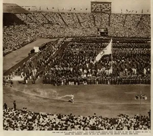 Mark Prints: Last lap of the Olympic torch, 1948 London Olympics