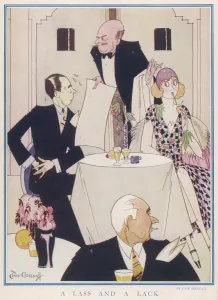 Cigarette Prints: A lass and a lack