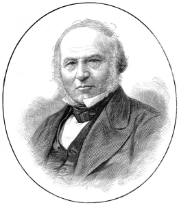 1879 Prints: The late Sir Rowland Hill, author of the Penny Postage syste