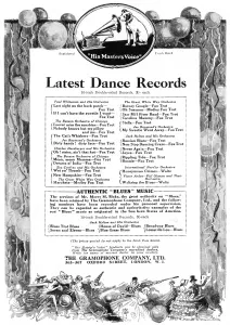 Jazz Prints: Latest dance records, 1923