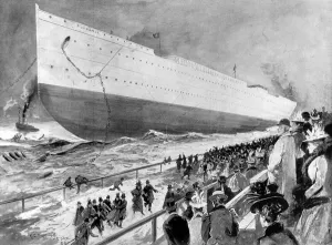 May Prints: Launch of the Oceanic, January 1899